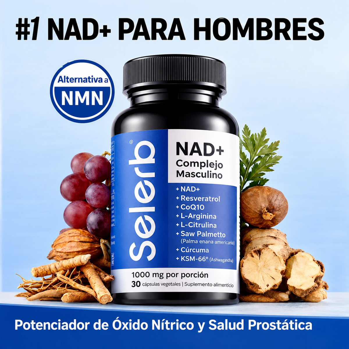 Selerb NAD+ – Mejora flujo y aumenta la energía