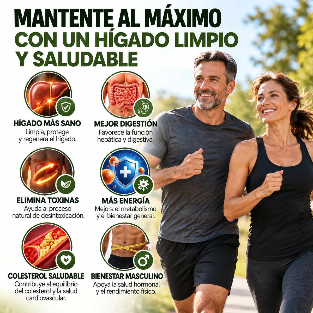 Liver Detox 11 en 1 – Limpieza de Hígado para Digestión y Energía