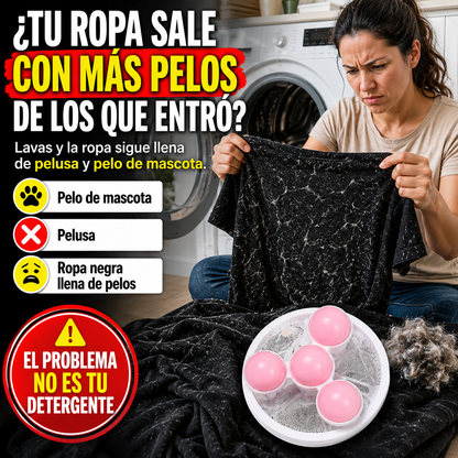 Filtro Quita Motas para Lavadora | Ropa sin pelusa ni pelo de mascota