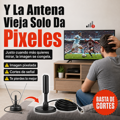 Antena Digital HD Para TV PLUS