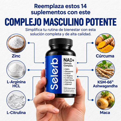 Selerb NAD+ – Mejora flujo y aumenta la energía