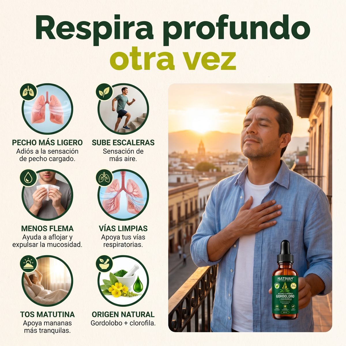 Beneficios Gordolobo + Clorofila