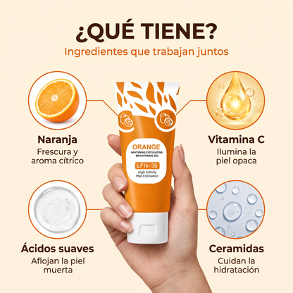 Ingredientes del gel exfoliante