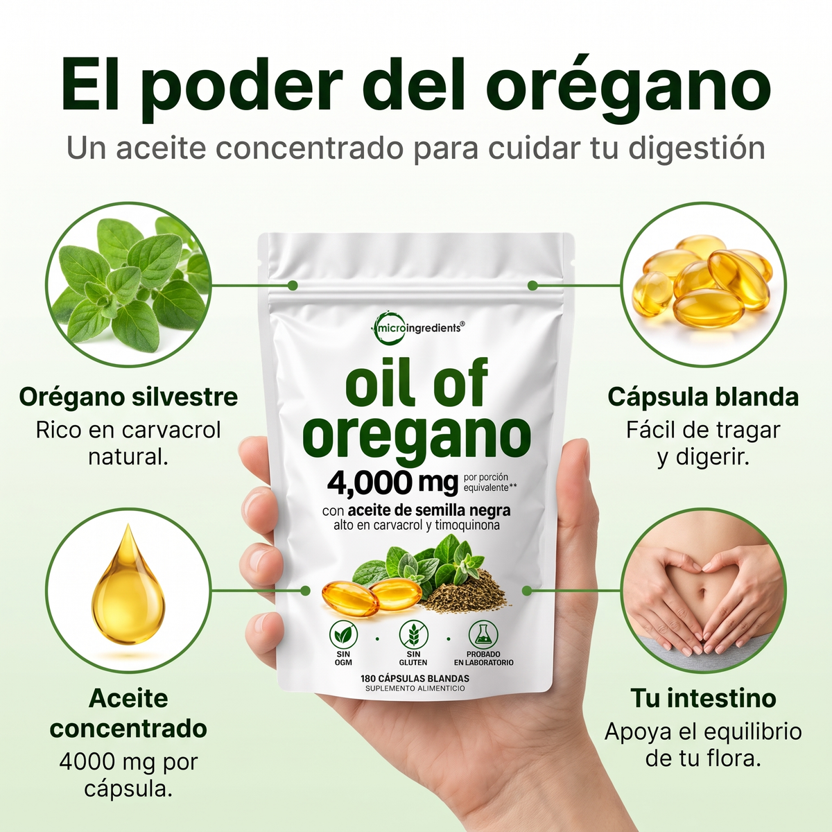 El poder del orégano