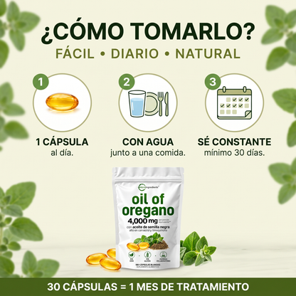 Cómo tomar el Aceite de Orégano