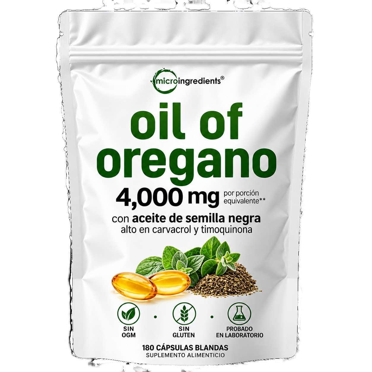 1 frasco Aceite de Orégano